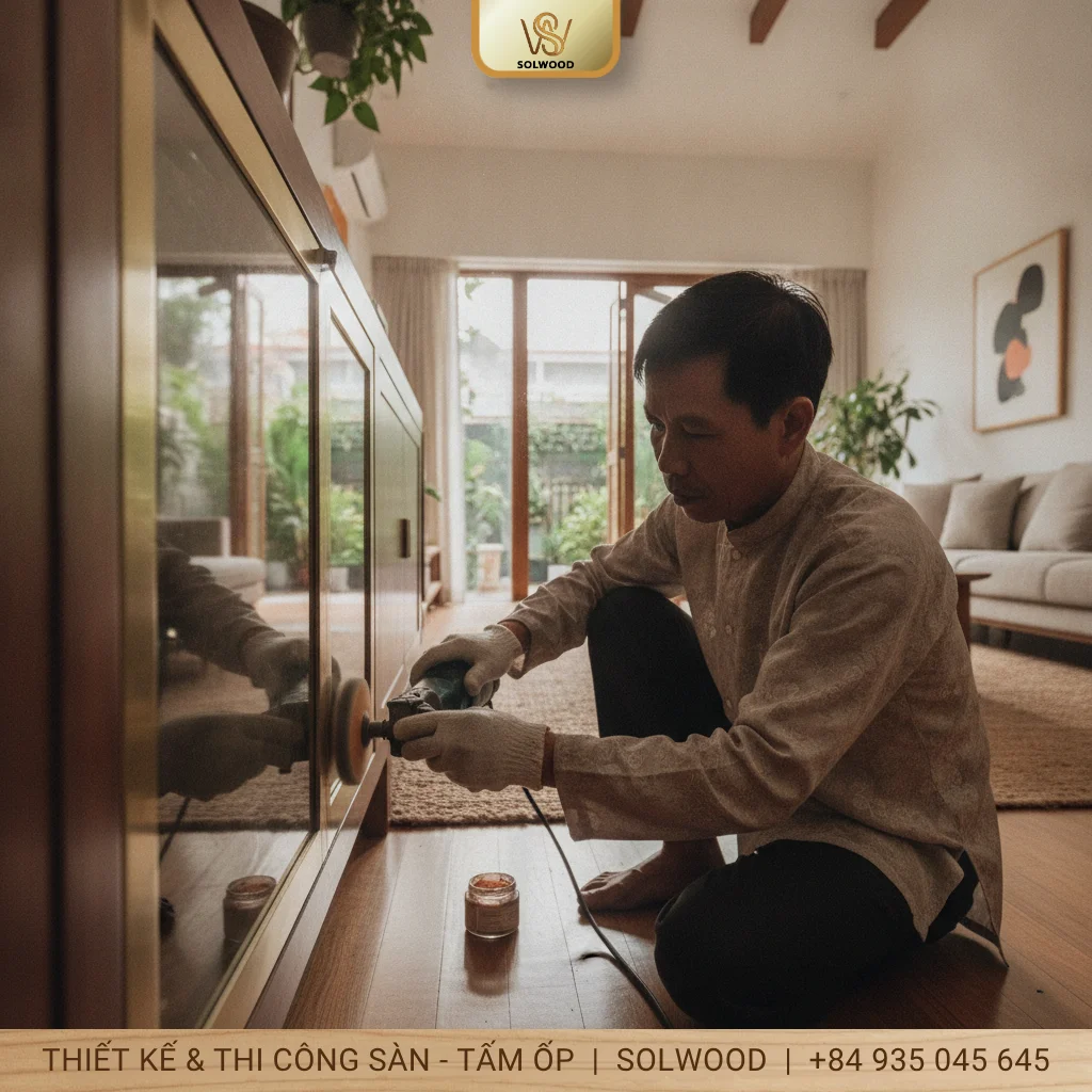 5+ Bước đánh bóng nẹp đồng bị xỉn màu của Thợ lâu năm - hình 2