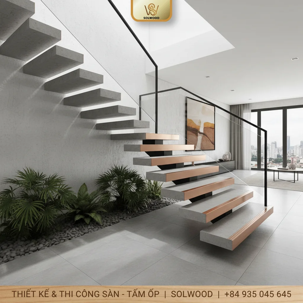 Nẹp đồng chống trượt cầu thang: An toàn, giá rẻ với mọi nhà - hình 1