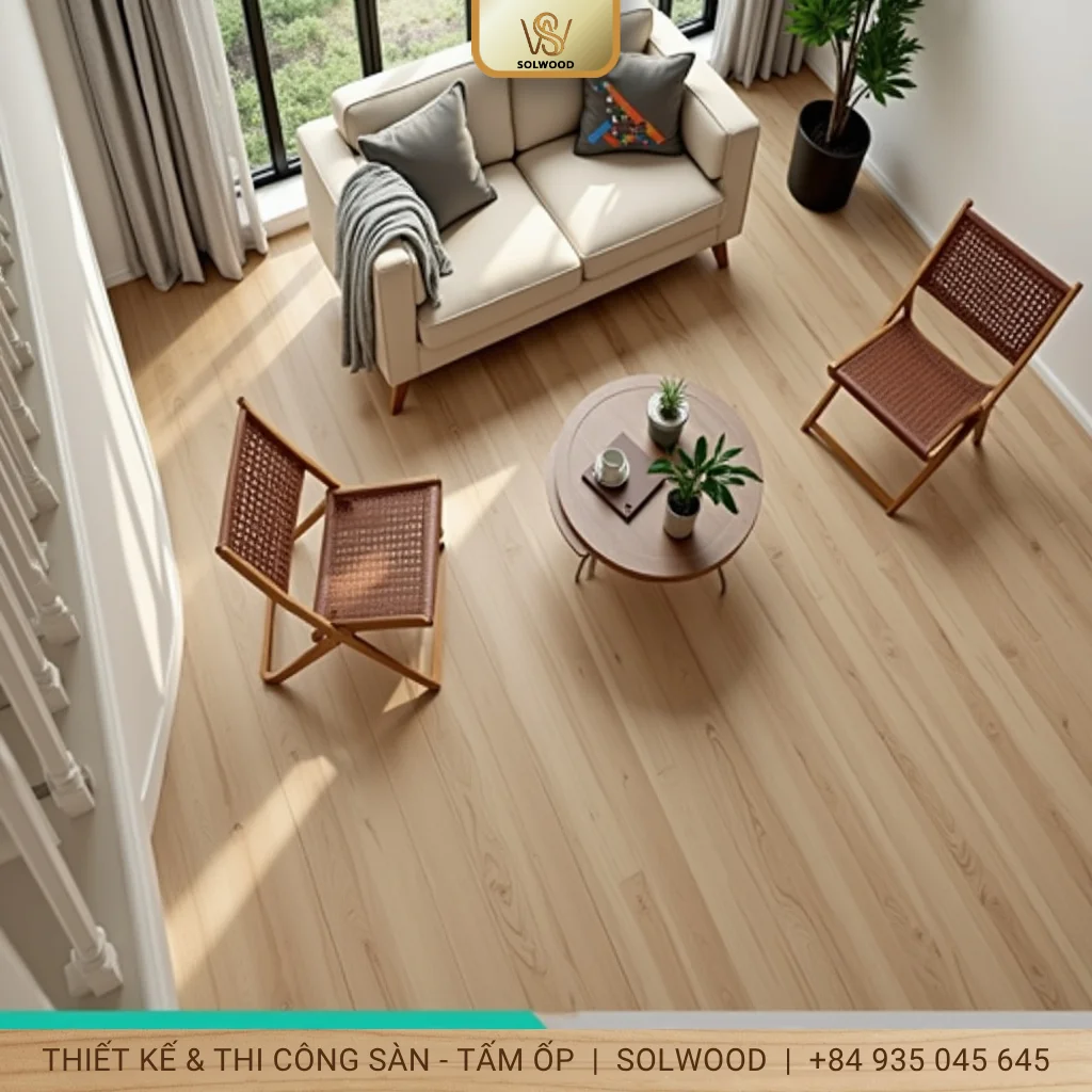sàn nhựa giả gỗ ngoài trời bao nhiêu tiền 1m2 quy nhơn - hình 3