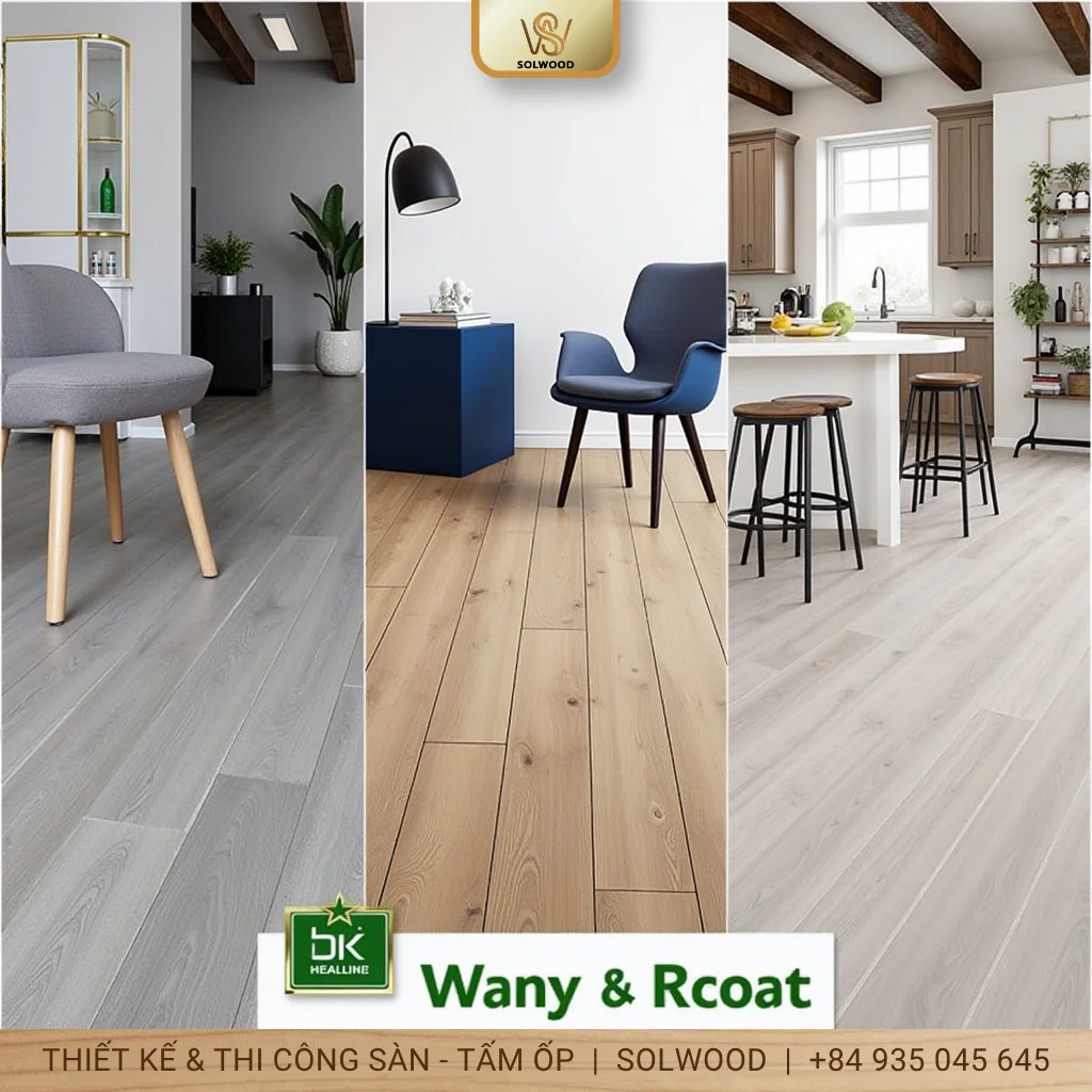 sàn nhựa vân gỗ bóc dán huế - hình 2