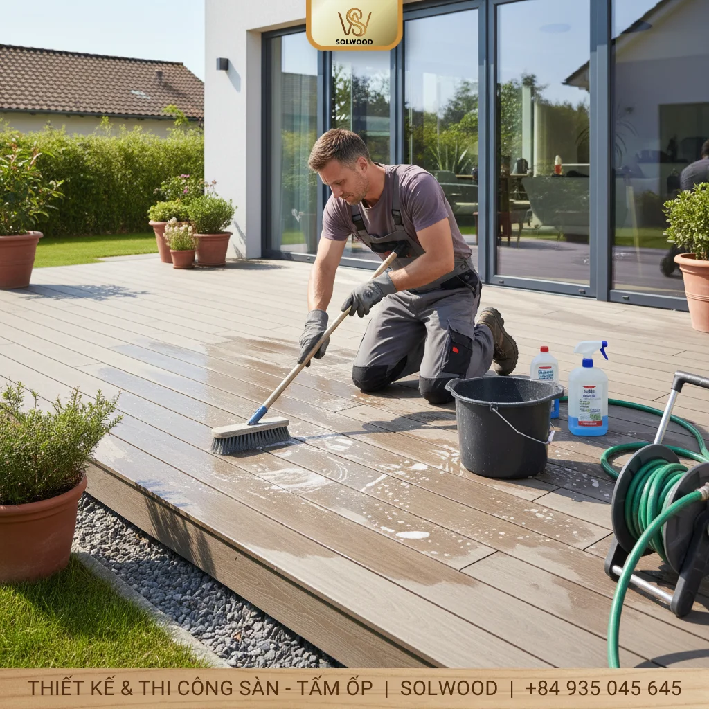 3 Mẹo Vàng Giúp Sàn Nhựa Ngoài Trời Bền Đẹp Bất Chấp Thời Gian