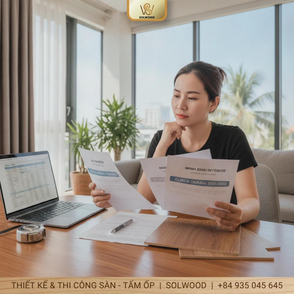 Báo giá sàn nhựa giả gỗ hèm khóa Đà Nẵng chi tiết 2024