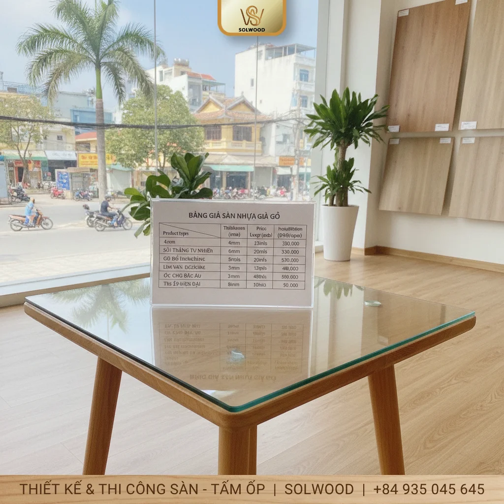 Giá Sàn Nhựa Giả Gỗ Chịu Lực Tại Quy Nhơn Mới Nhất