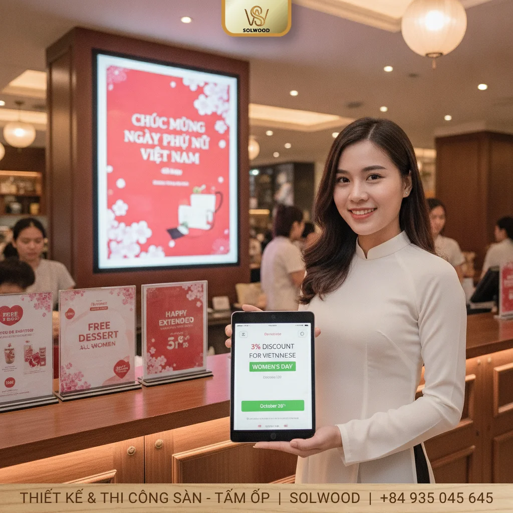 Hình ảnh Tri ân 20/10: Giảm 3% tổng hóa đơn, dành tặng Phái Đẹp! - 1