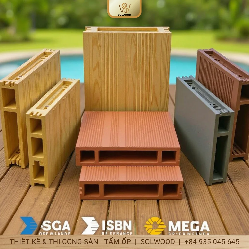 Hình ảnh Sàn nhựa giả gỗ ngoài trời Đà Nẵng: Chống thấm, chịu nắng mưa. - 2