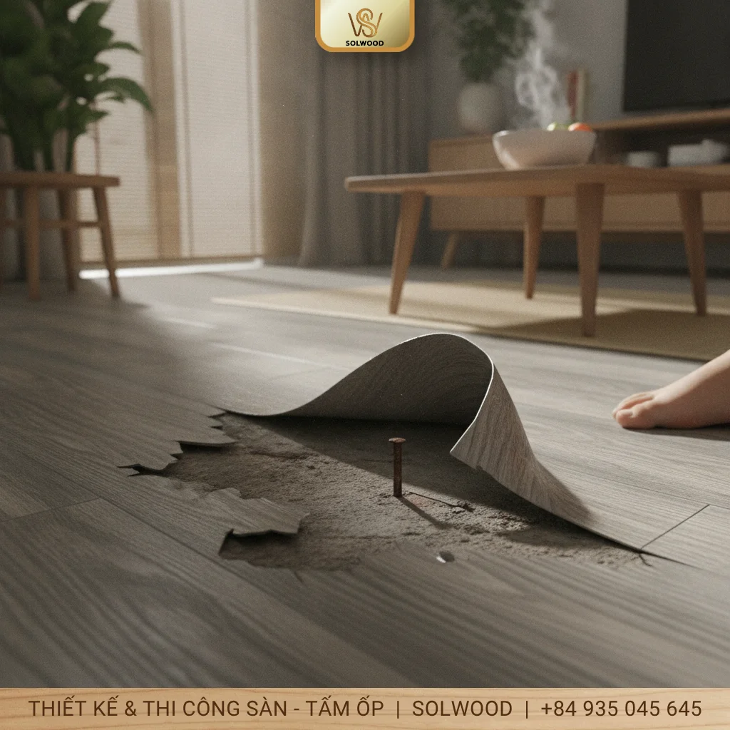 Hình ảnh Nguy hại khôn lường từ sàn nhựa giá rẻ kém chất lượng - 1
