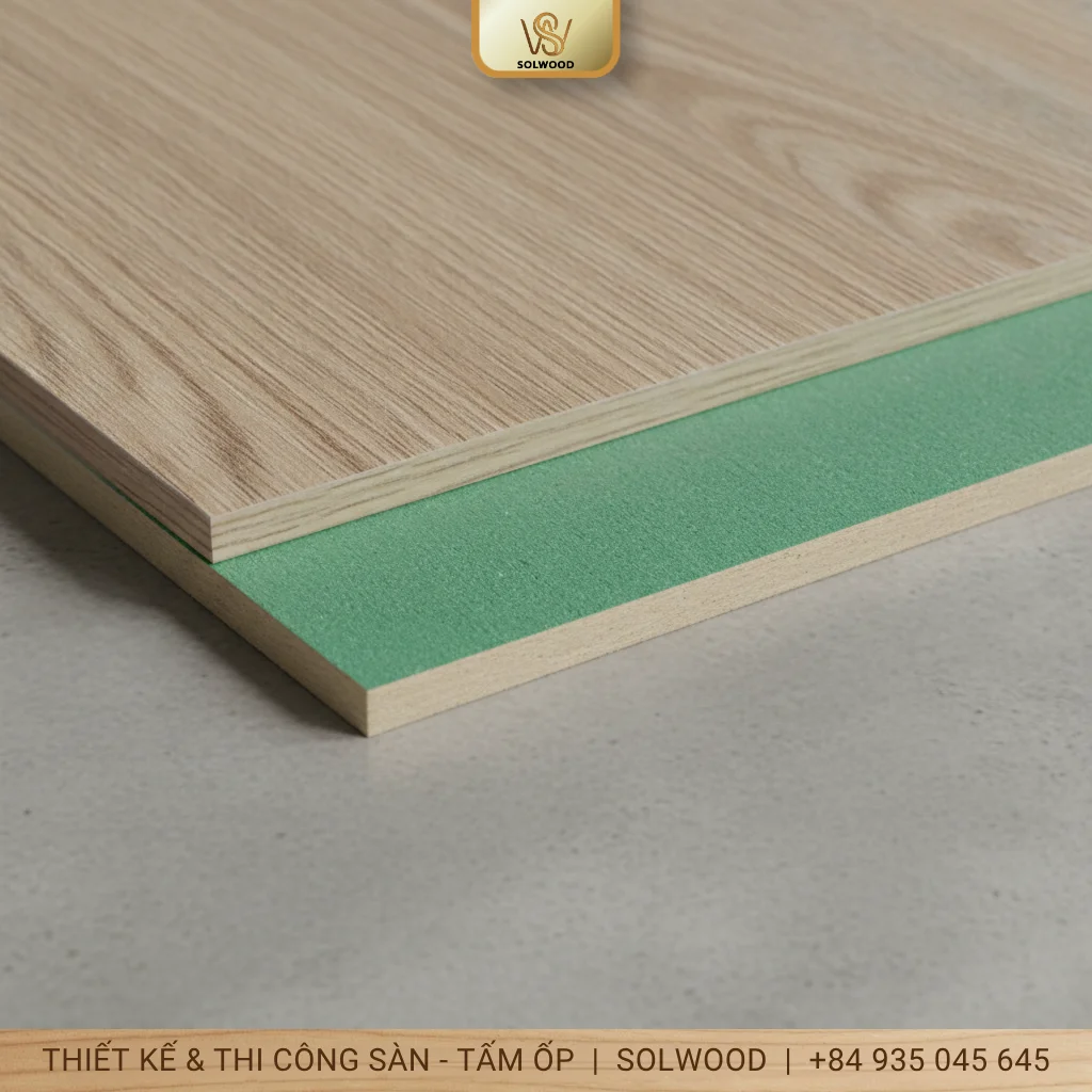 Hình ảnh Sàn Gỗ Cốt Xanh HDF: Bền Đẹp, Chống Ẩm Tốt Cho Mọi Công Trình. - 1