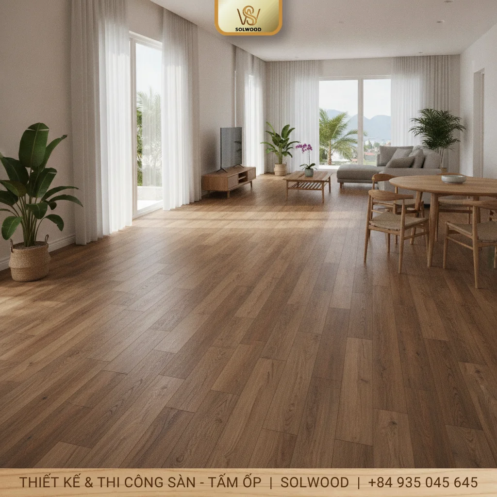 Sàn Nhựa Chịu Lực Giả Gỗ Đà Nẵng: Bền Đẹp, Sang Trọng