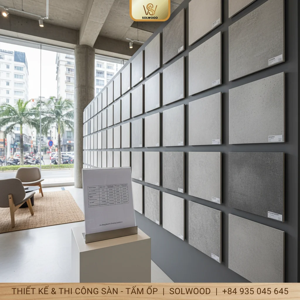 Sàn nhựa giả bê tông Đà Nẵng: Báo giá chi tiết & bảng mẫu