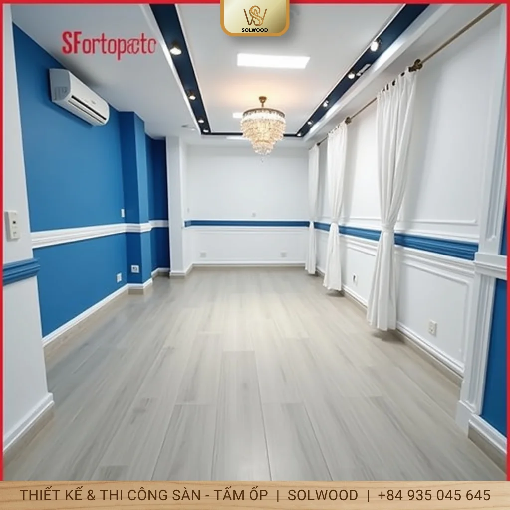 Sàn nhựa giả gỗ ngoài trời chống nước bền đẹp tại Quy Nhơn