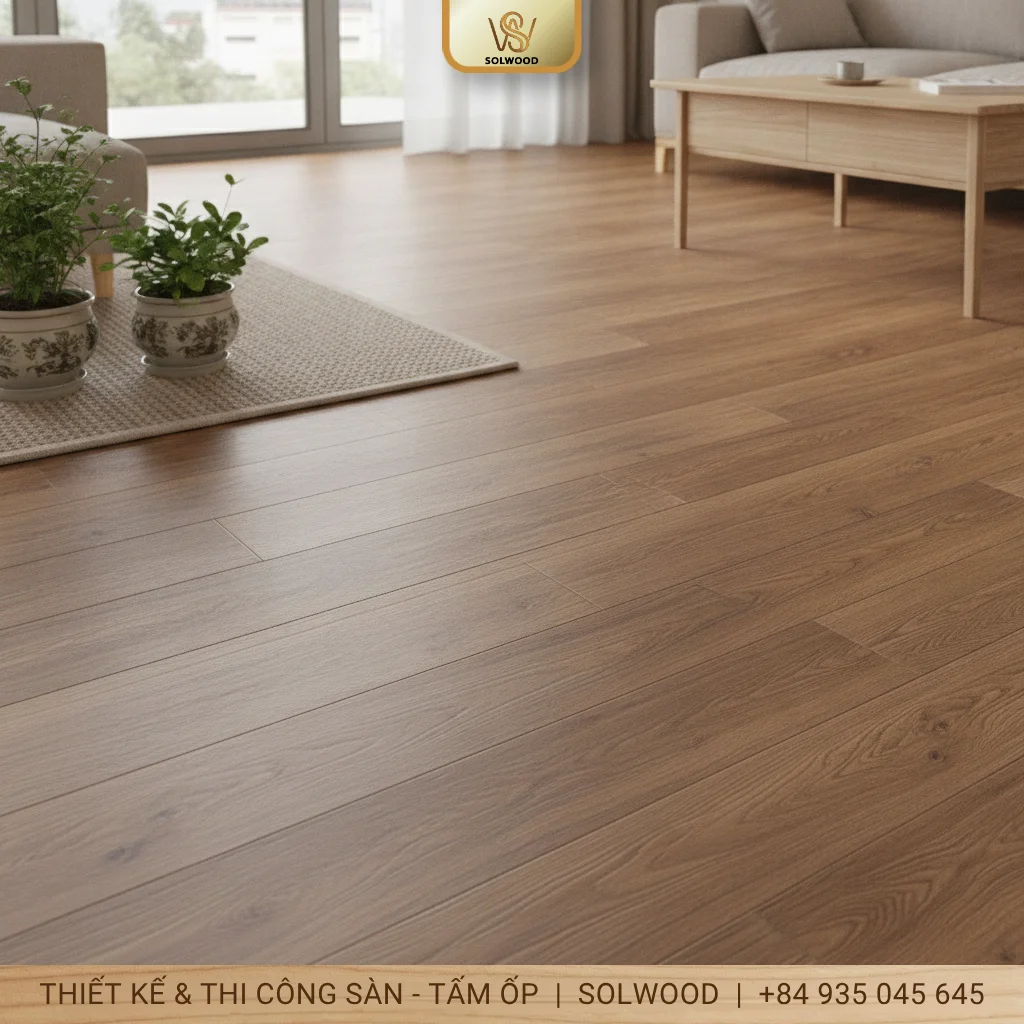 Hình ảnh Sàn nhựa giả gỗ: Định nghĩa, đặc điểm & ứng dụng chi tiết - 1