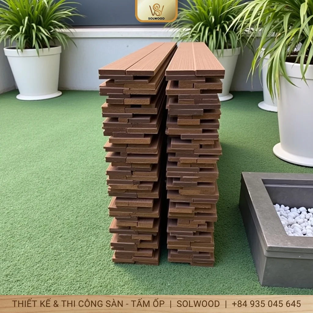 Hình ảnh Sàn Nhựa Giả Gỗ Ngoài Trời Đà Nẵng: Giá Rẻ, Chất Lượng - 2