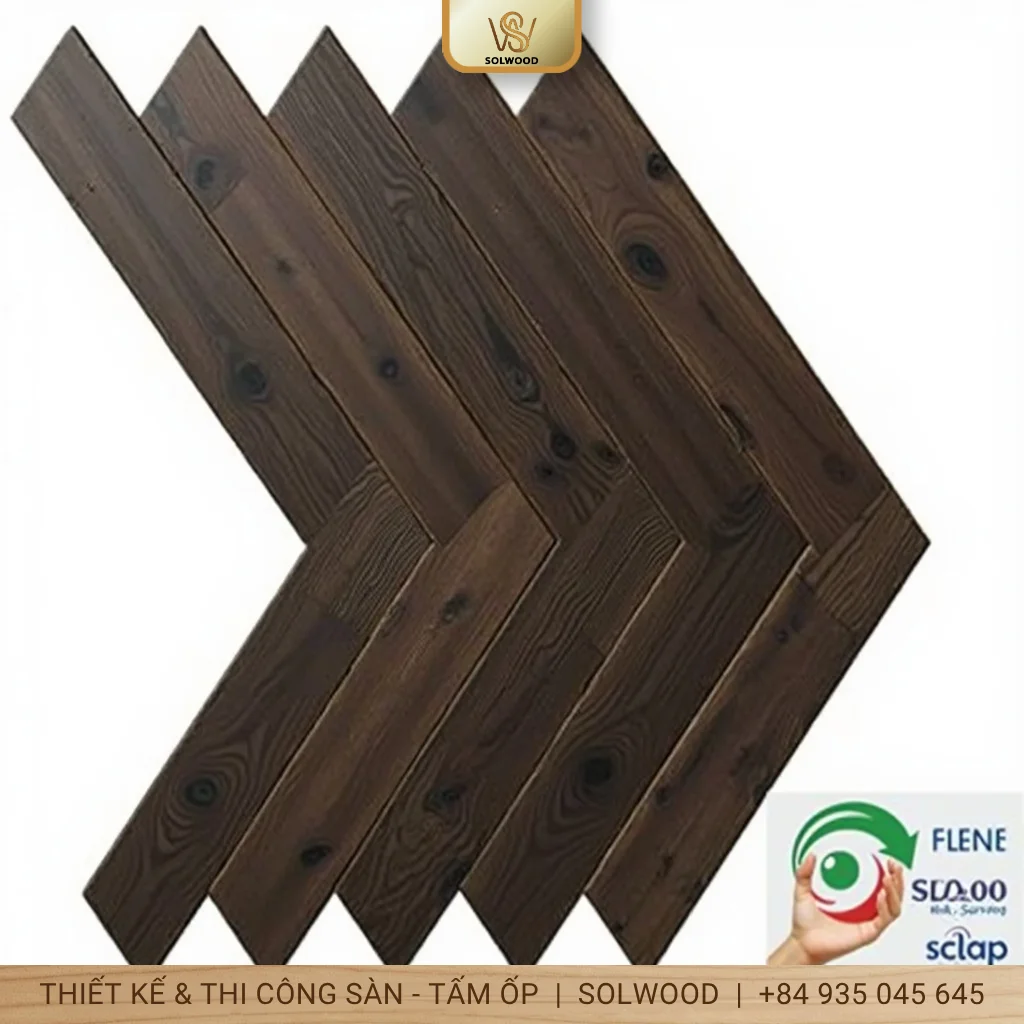 Hình ảnh Sàn nhựa hèm khóa vân thảm Hội An: Giải pháp sàn bền đẹp, dễ lắp - 2