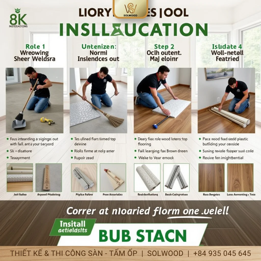 Hình ảnh Sàn nhựa vân gỗ bóc dán tại Huế: Đẹp, bền, giá tốt - 3