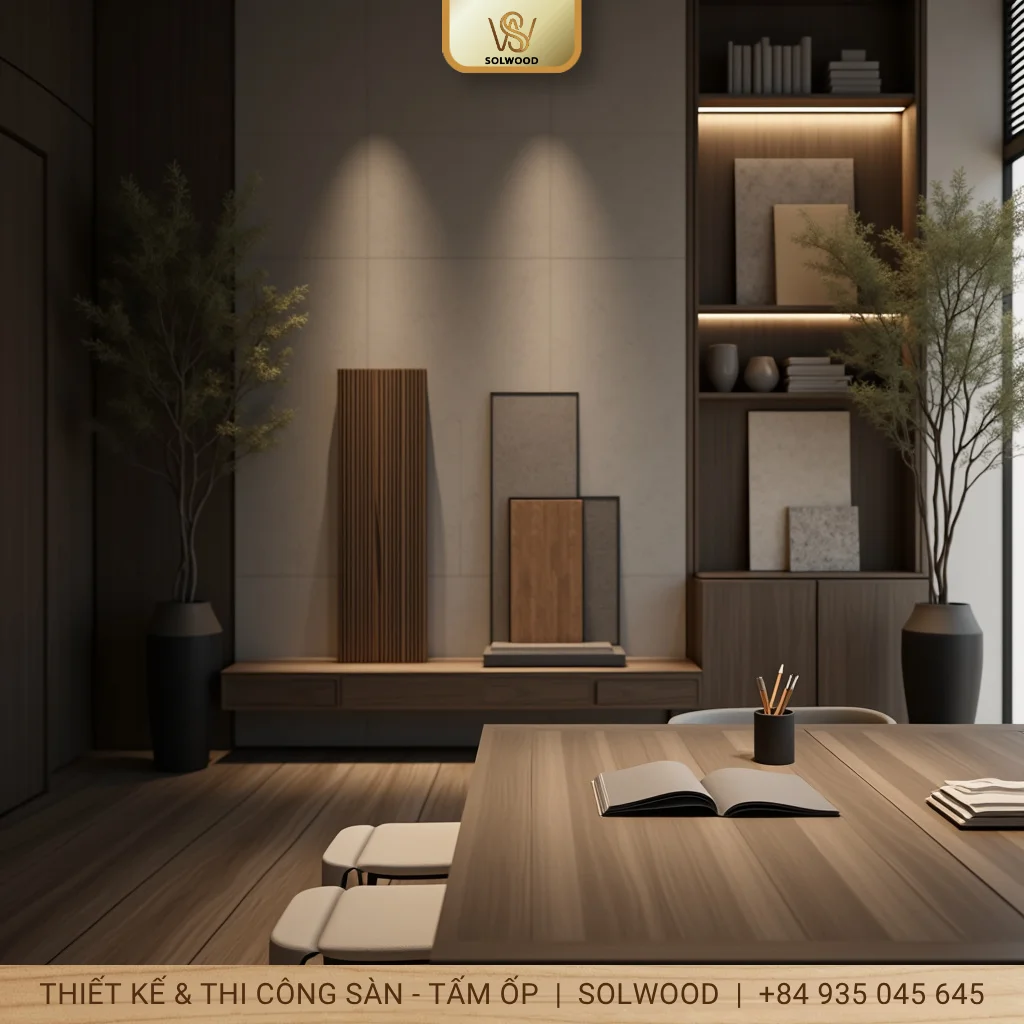 Hình ảnh Tấm nhựa giả gỗ lam sóng ốp tường trần Quy Nhơn chất lượng - 2