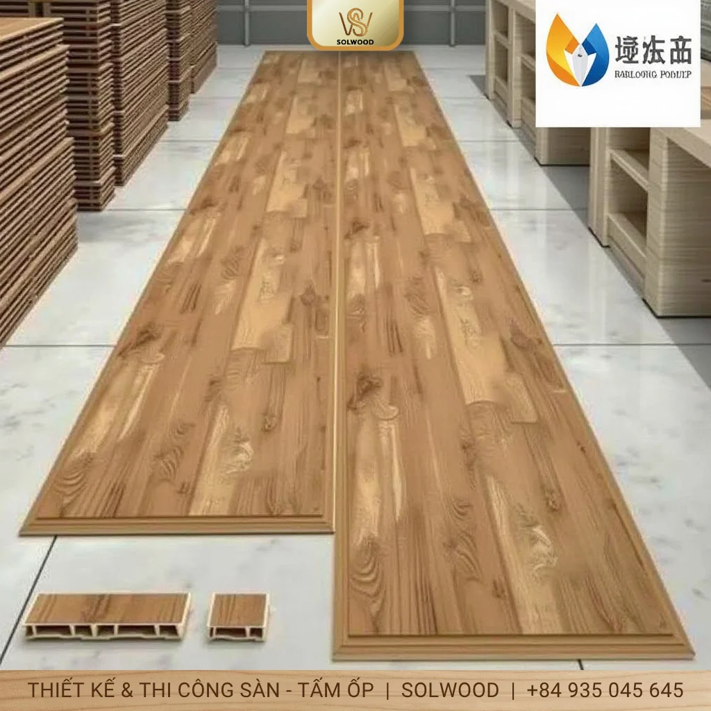 Hình ảnh Tấm ốp tường PVC Nano Đà Nẵng - Giải pháp ốp tường hiện đại - 2