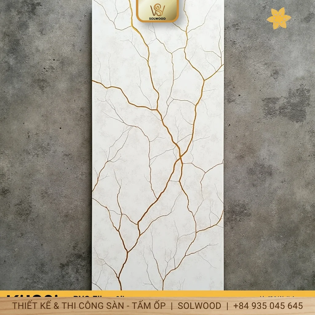 Tấm Ốp Tường Nano Nhựa PVC Tam Kỳ Bền Đẹp, Sang Trọng