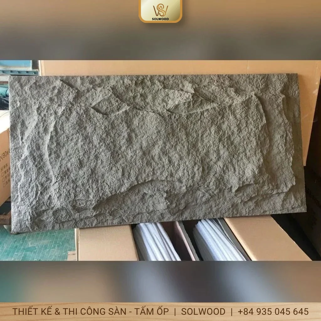 Tấm ốp tường pu giả đá siêu nhẹ tam kỳ