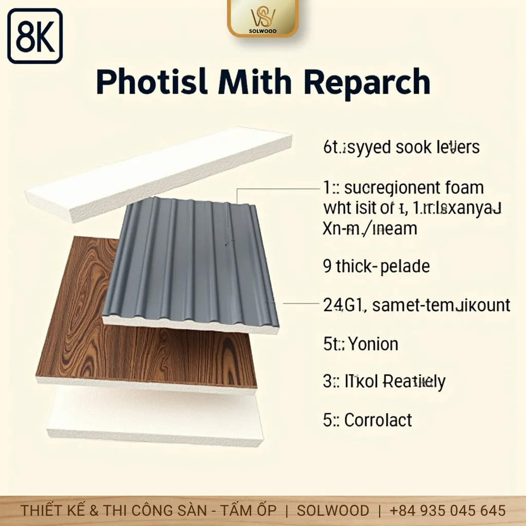 Hình ảnh Tấm Panel Ốp Tường Giả Gỗ Tam Kỳ – Nâng Tầm Không Gian Sống - 3