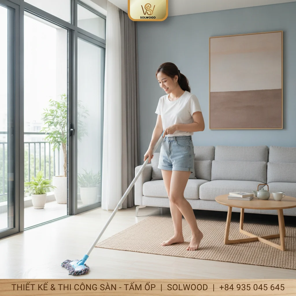 5 lý do nên lát sàn nhựa trong nhà - hình 3
