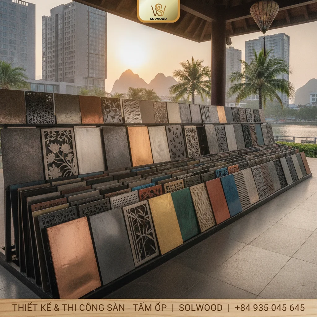 99 Mẫu tấm panel kim loại ngoài trời đẹp, giá rẻ tại Đà Nẵng - hình 1