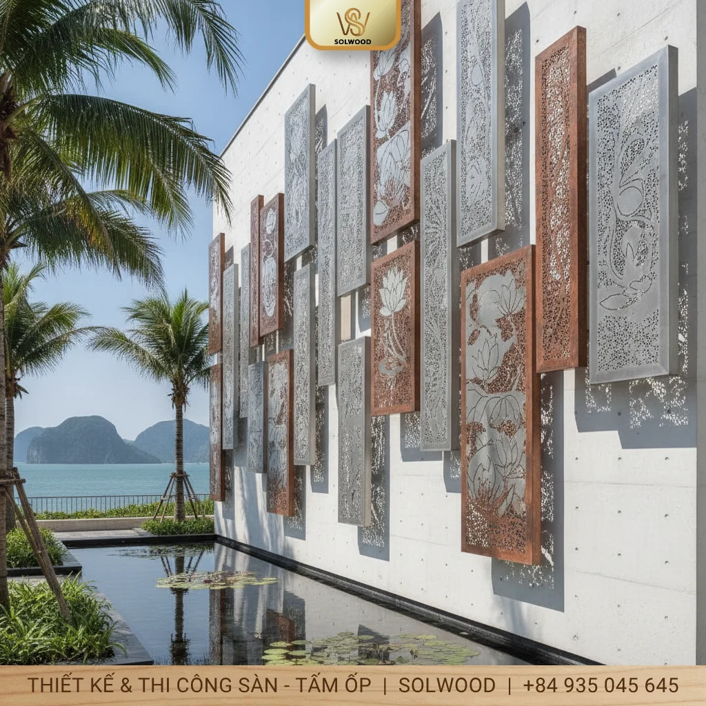 99 Mẫu tấm panel kim loại ngoài trời đẹp, giá rẻ tại Đà Nẵng - hình 2