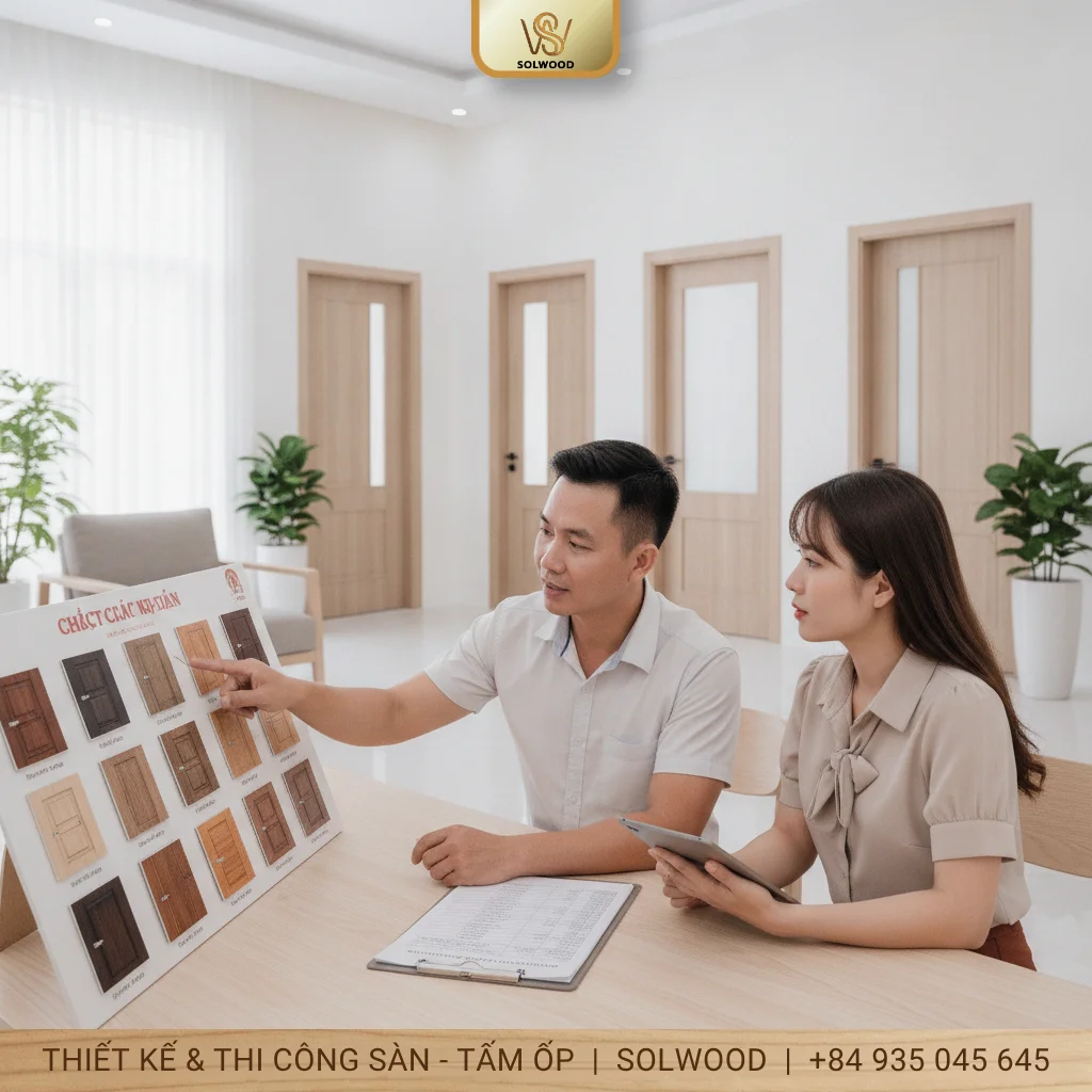 Báo giá thi công lắp đặt cửa nhựa giả gỗ Đà Nẵng - hình 2