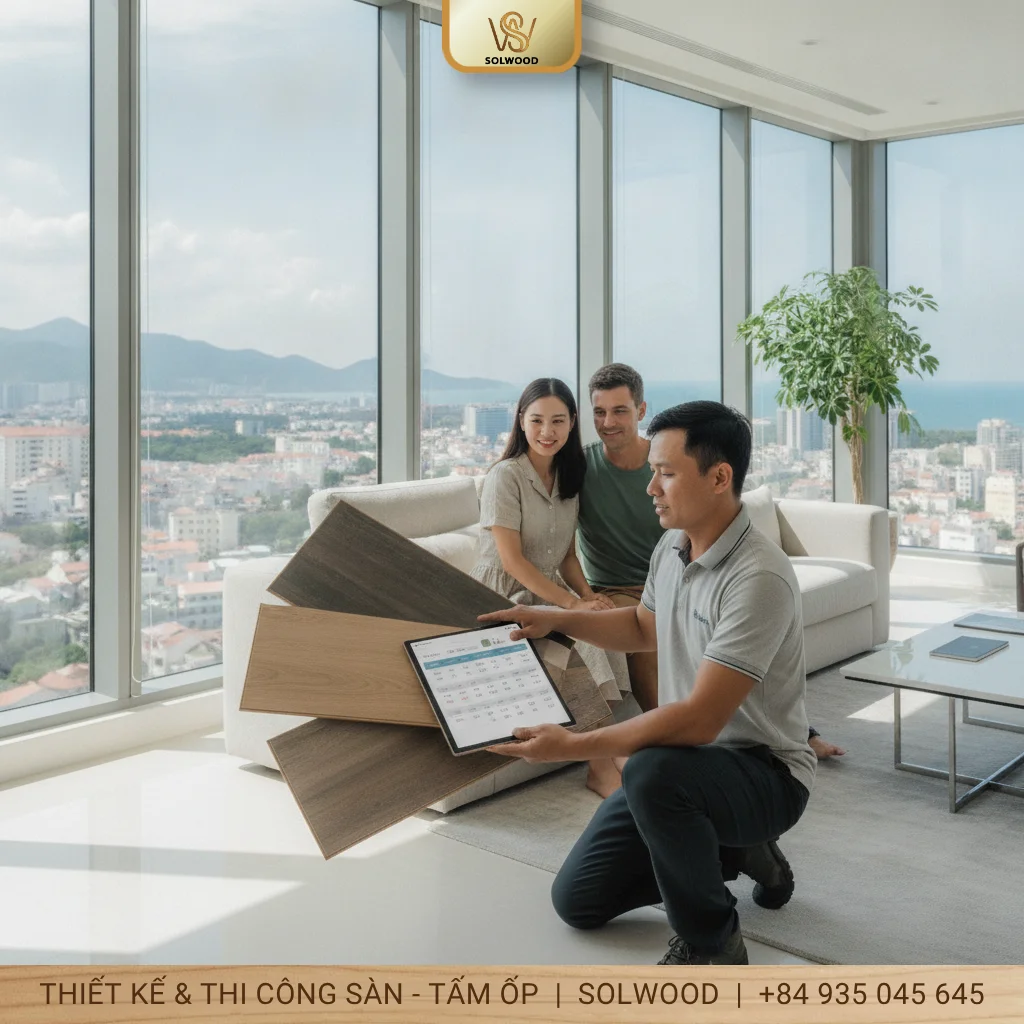 báo giá thi công sàn nhựa hèm khóa đà nẵng - hình 2