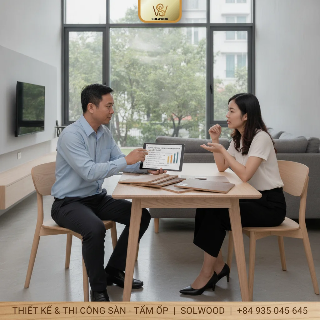 báo giá thi công sàn nhựa hèm khóa huế - hình 3