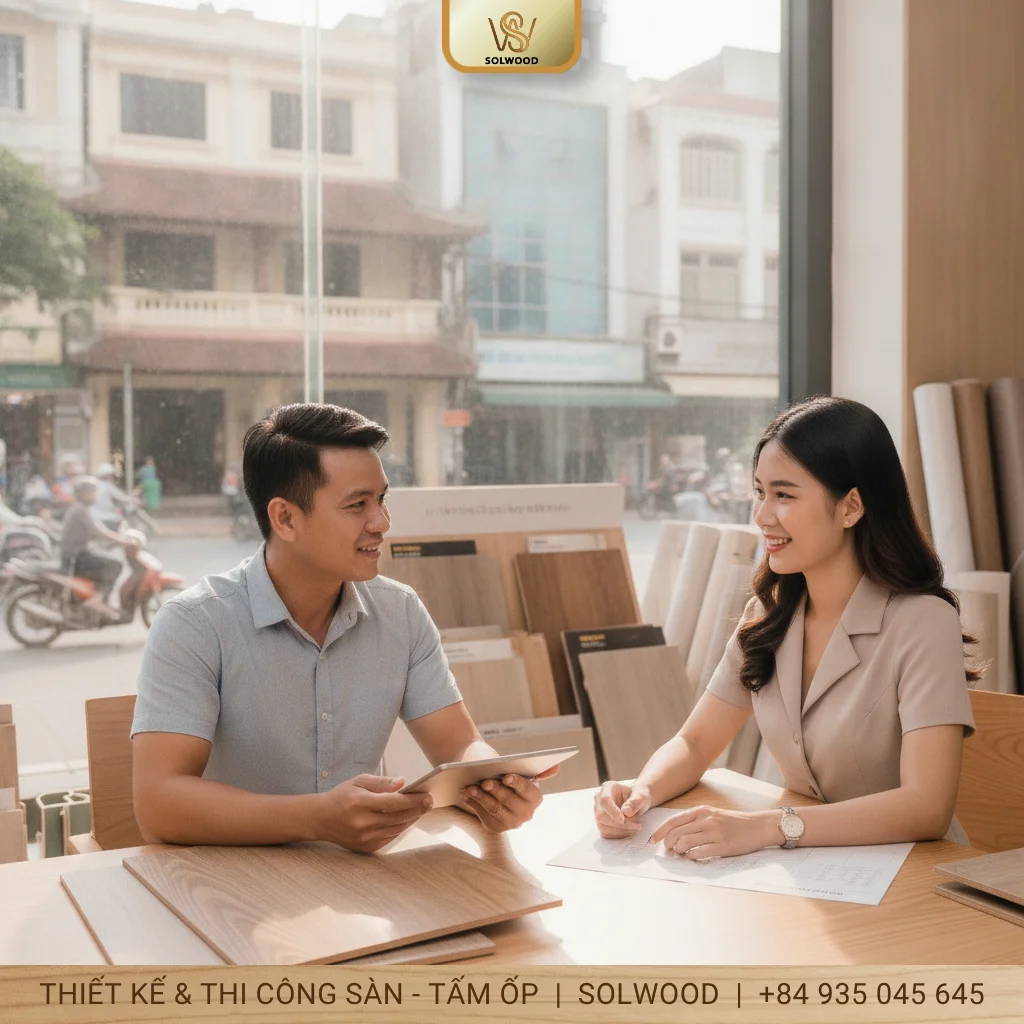 báo giá thi công sàn nhựa hèm khóa quy nhơn - hình 1