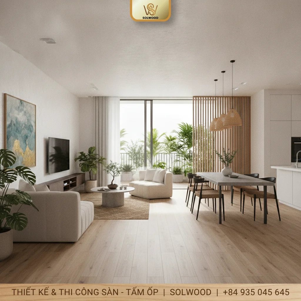 Có nên sử dụng sàn nhựa giả gỗ hèm khoá SPC không ? - hình 2