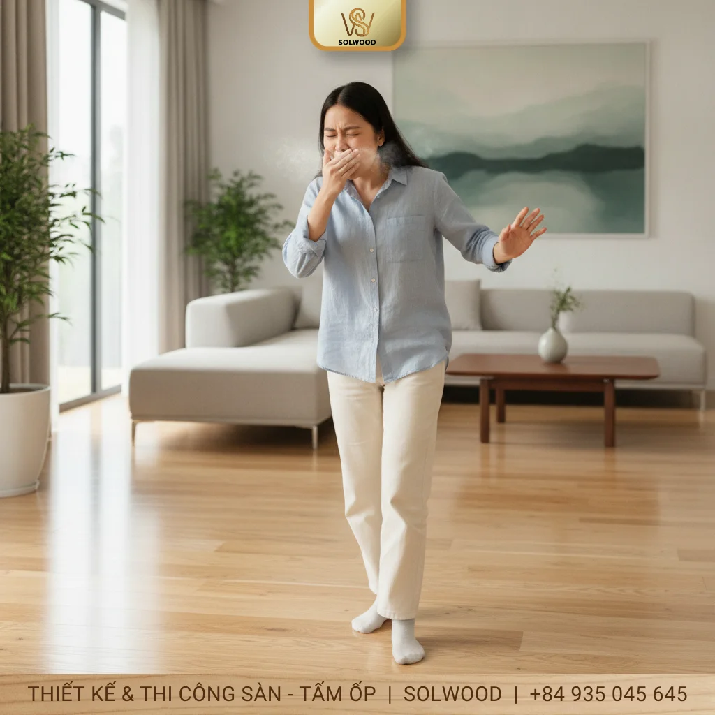 Dị ứng với mùi sàn gỗ: Cách giải quyết đơn giản và dễ dàng 2026 - hình 2