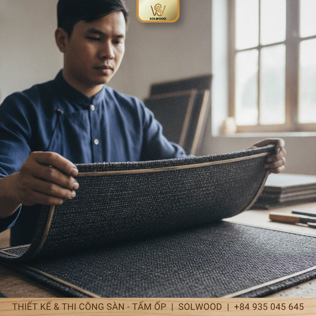 Hướng dẫn cách uốn cong tấm ốp than tre chi tiết 6 bước - hình 3