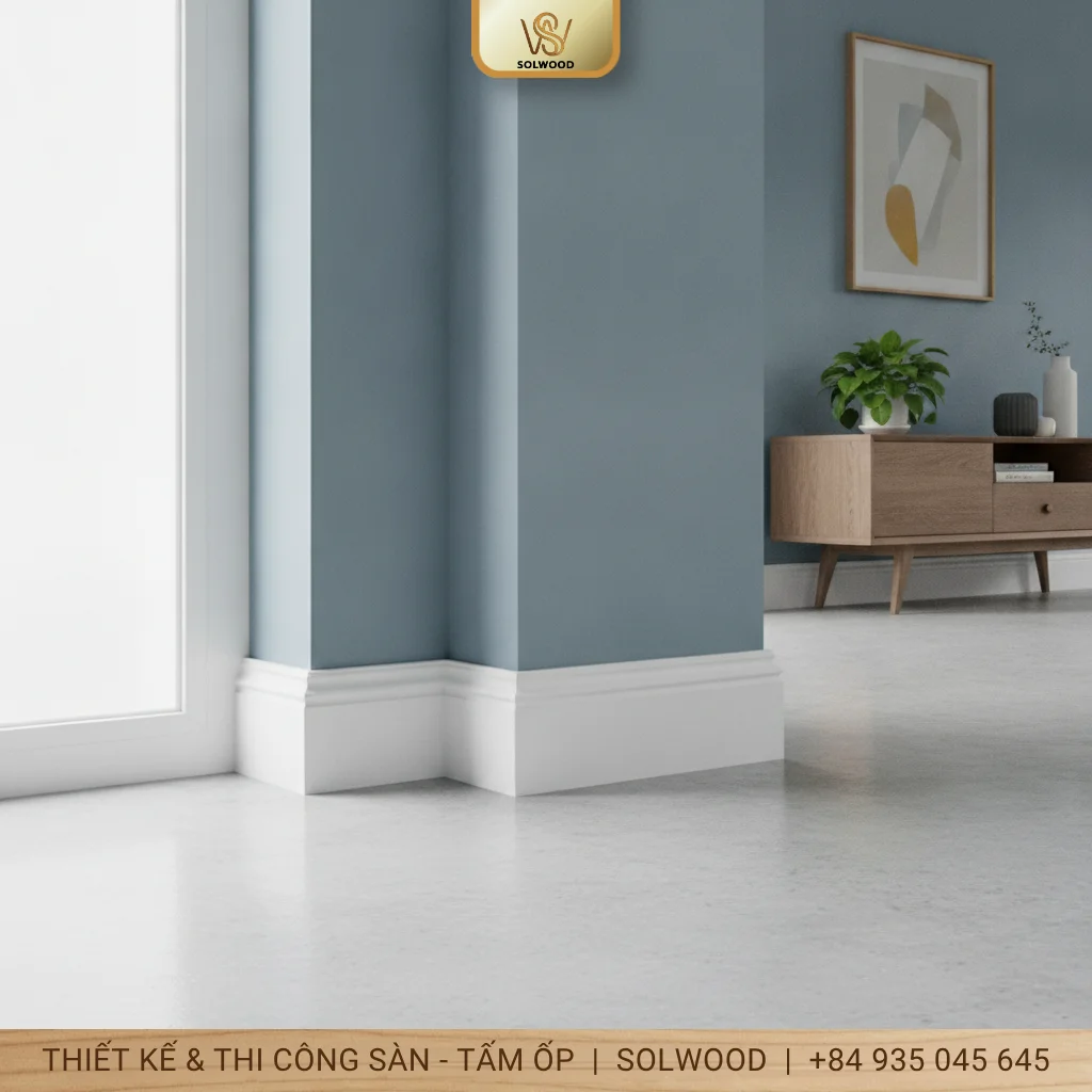 Hướng dẫn thi công Phào chân tường với 5 bước - hình 3