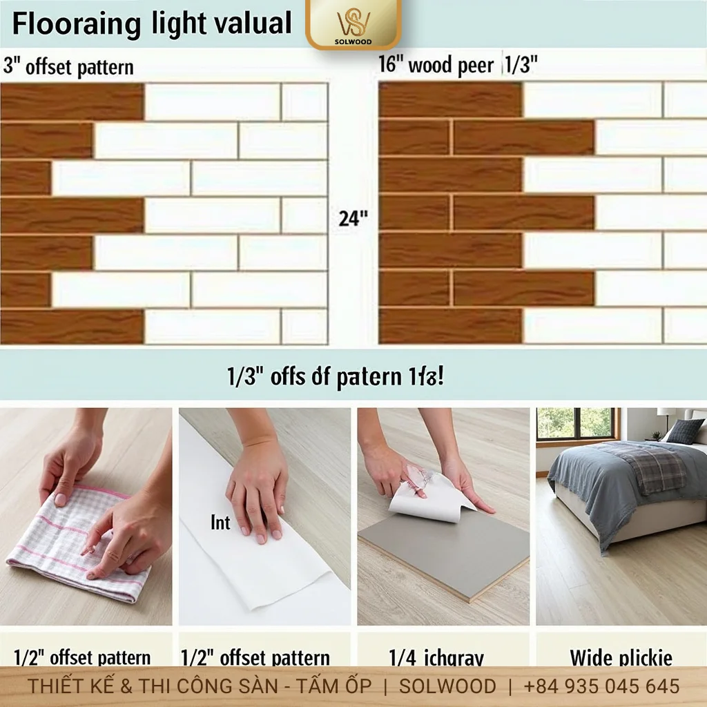 Hướng dẫn thi công sàn nhựa dán keo đúng kỹ thuật - hình 1