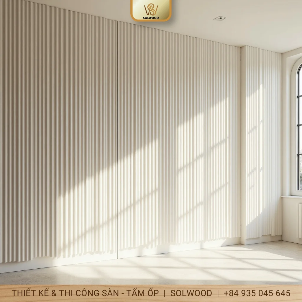 Hướng dẫn thi công tấm ốp Lam sóng đúng kỹ thuật - hình 3