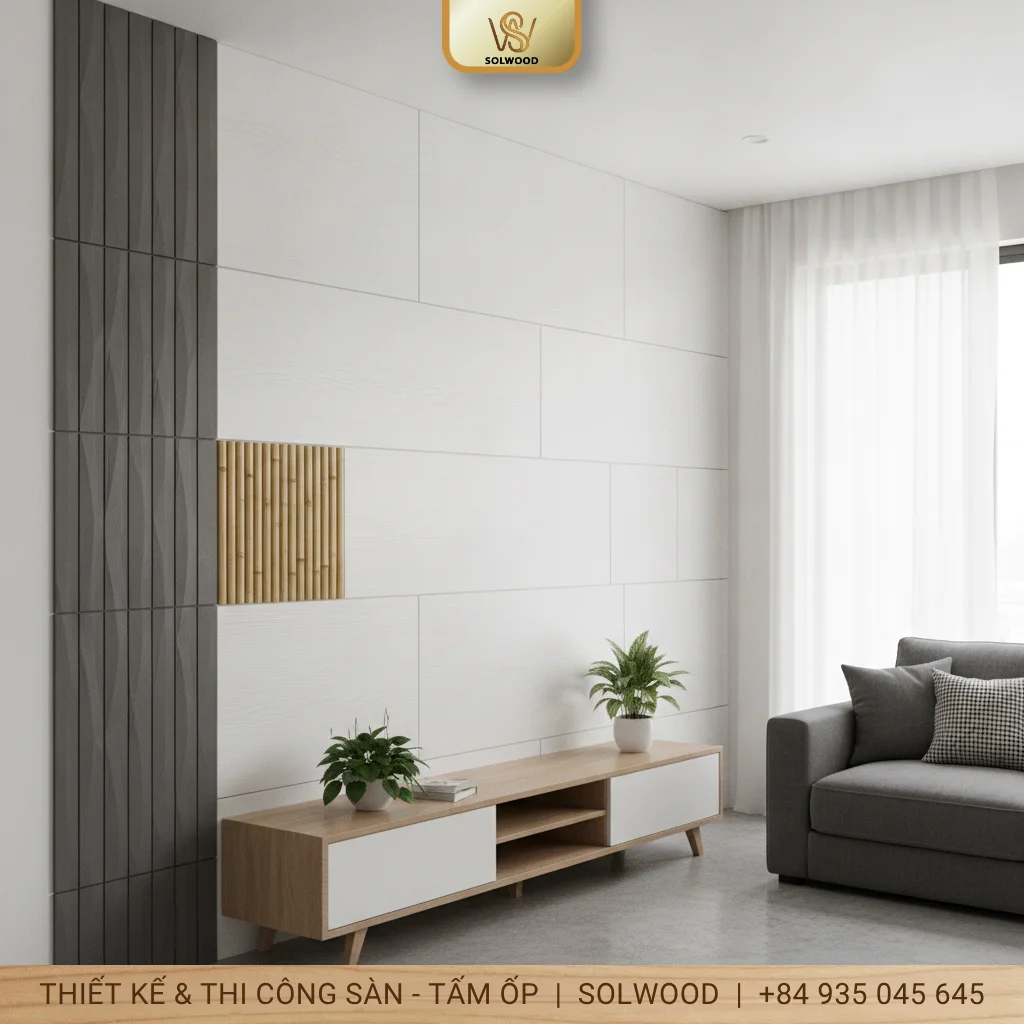 Kích thước tấm nhựa ốp tường nano, pvc, than tre mới nhất hiện nay - hình 2