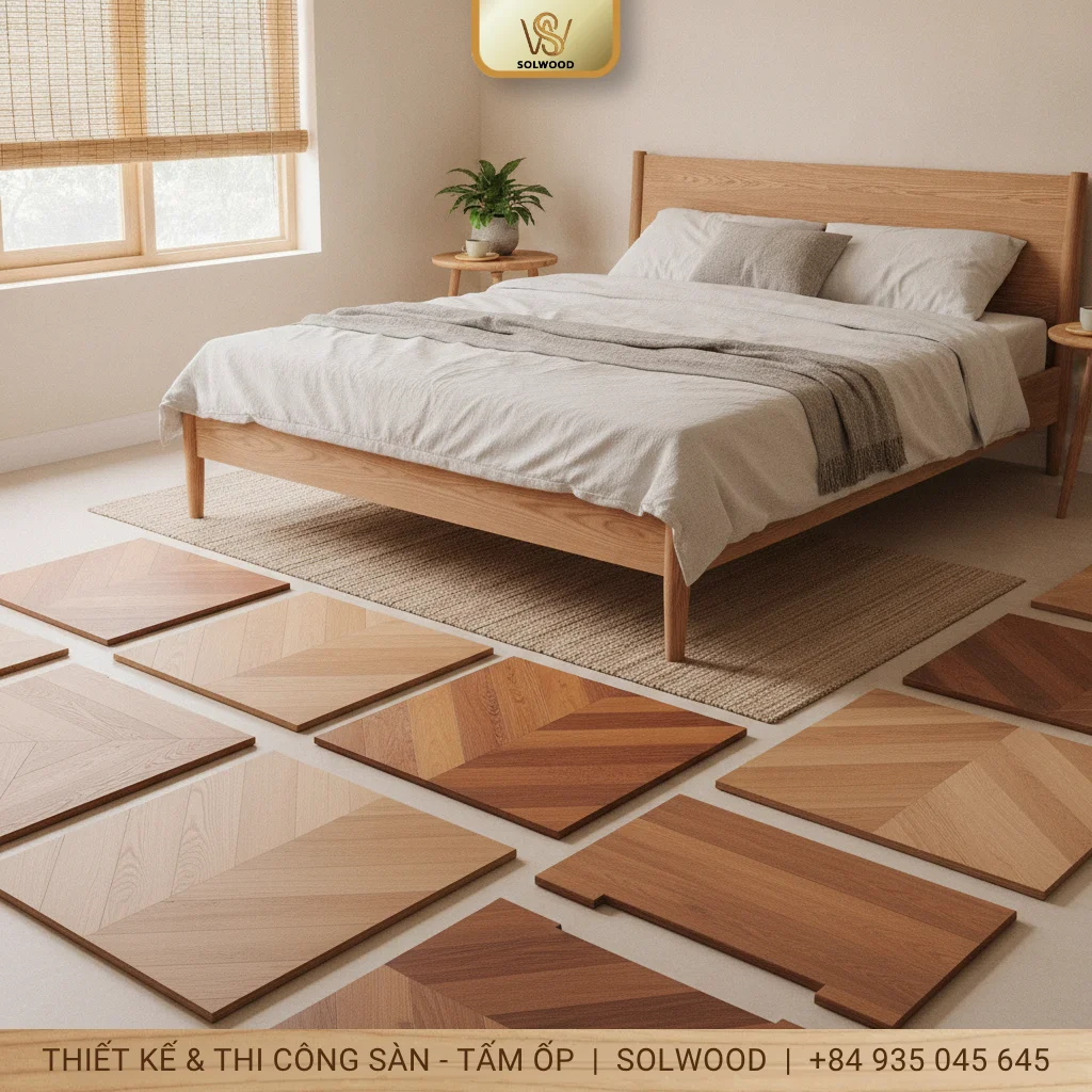 Nên chọn sàn gỗ tự nhiên nào cho phòng ngủ nhà ở - hình 3