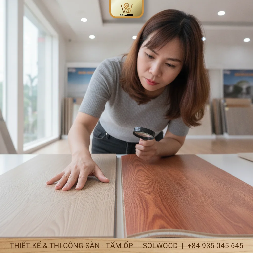 Nên sử dụng sàn nhựa SPC hay PVC cách phân biệt - hình 3
