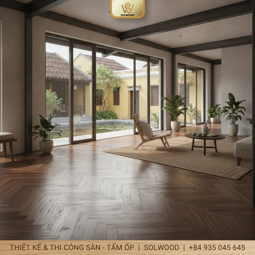 sàn chịu lực vân gỗ hội an - hình 3