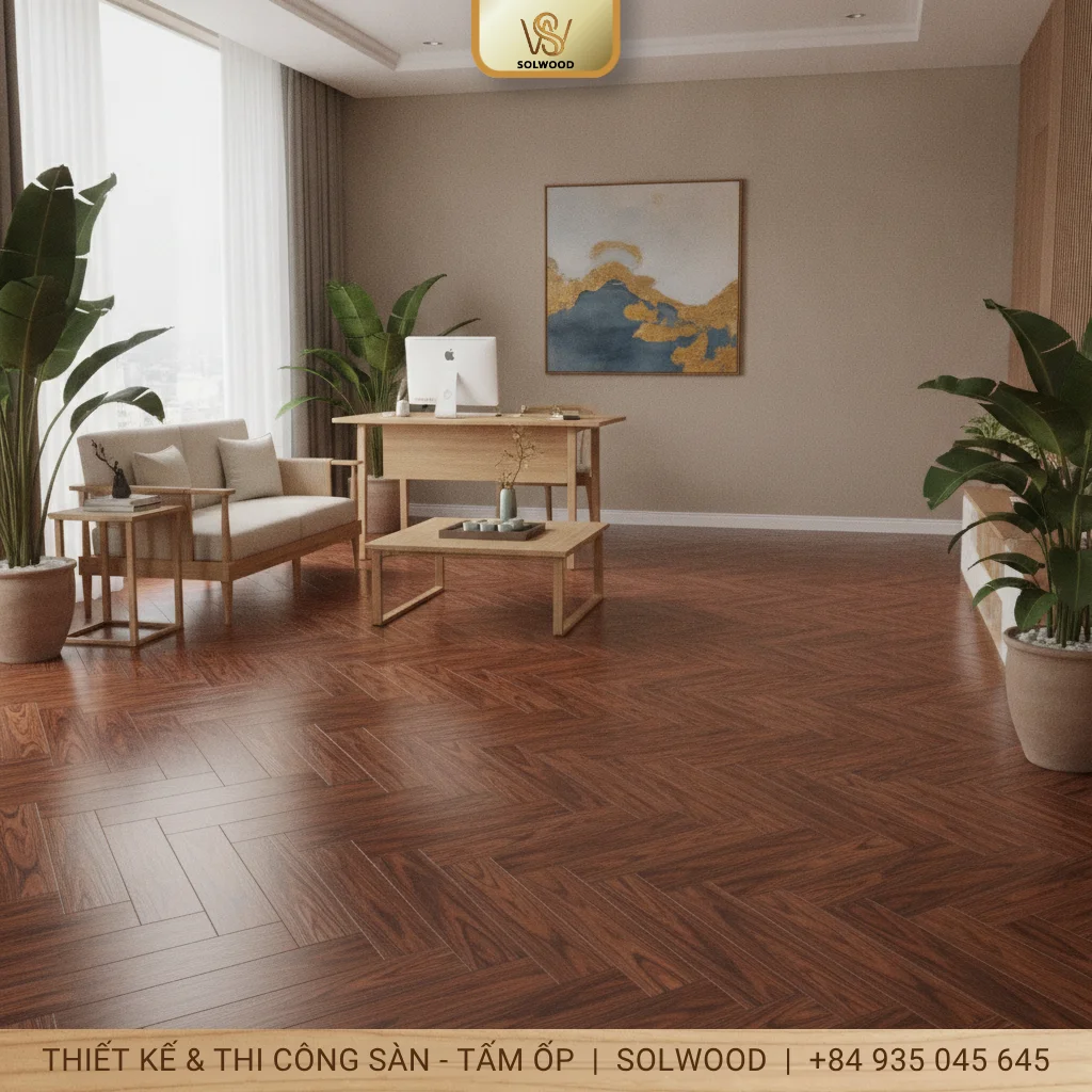sàn chịu lực vân gỗ huế - hình 3