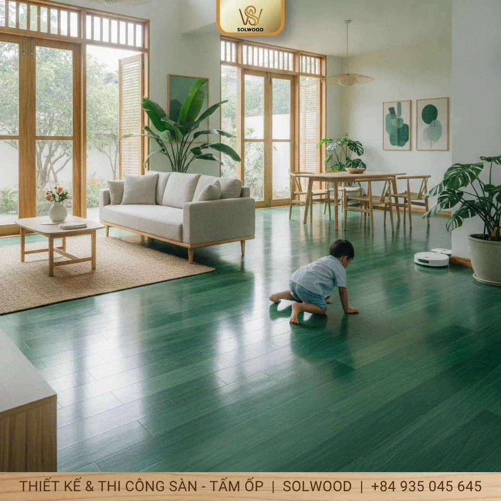 Sàn Gỗ Cốt Xanh: Bí Mật Về Vật Liệu Lót Sàn Gây Sốt 2026 - hình 2