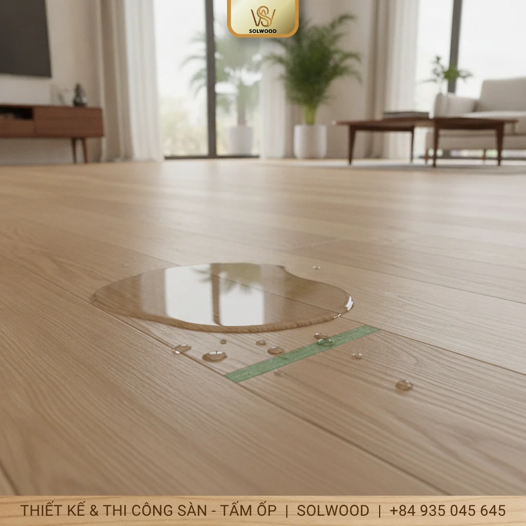 Sàn gỗ cốt xanh (Lõi HDF) có nhưng ưu điểm vượt trội nào - hình 1