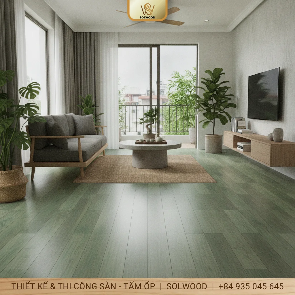 Sàn gỗ cốt xanh (Lõi HDF) có nhưng ưu điểm vượt trội nào - hình 2