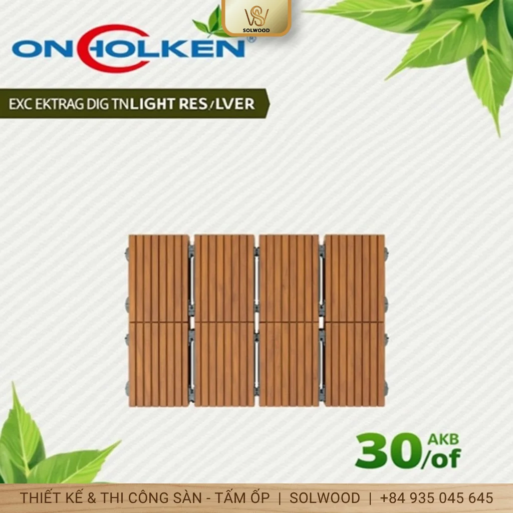 sàn gỗ nhựa ngoài trời vân 3d quy nhơn - hình 1