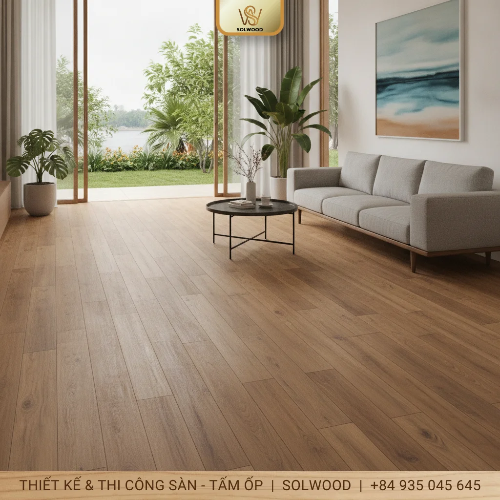 sàn nhựa chịu lực giả gỗ đà nẵng - hình 2