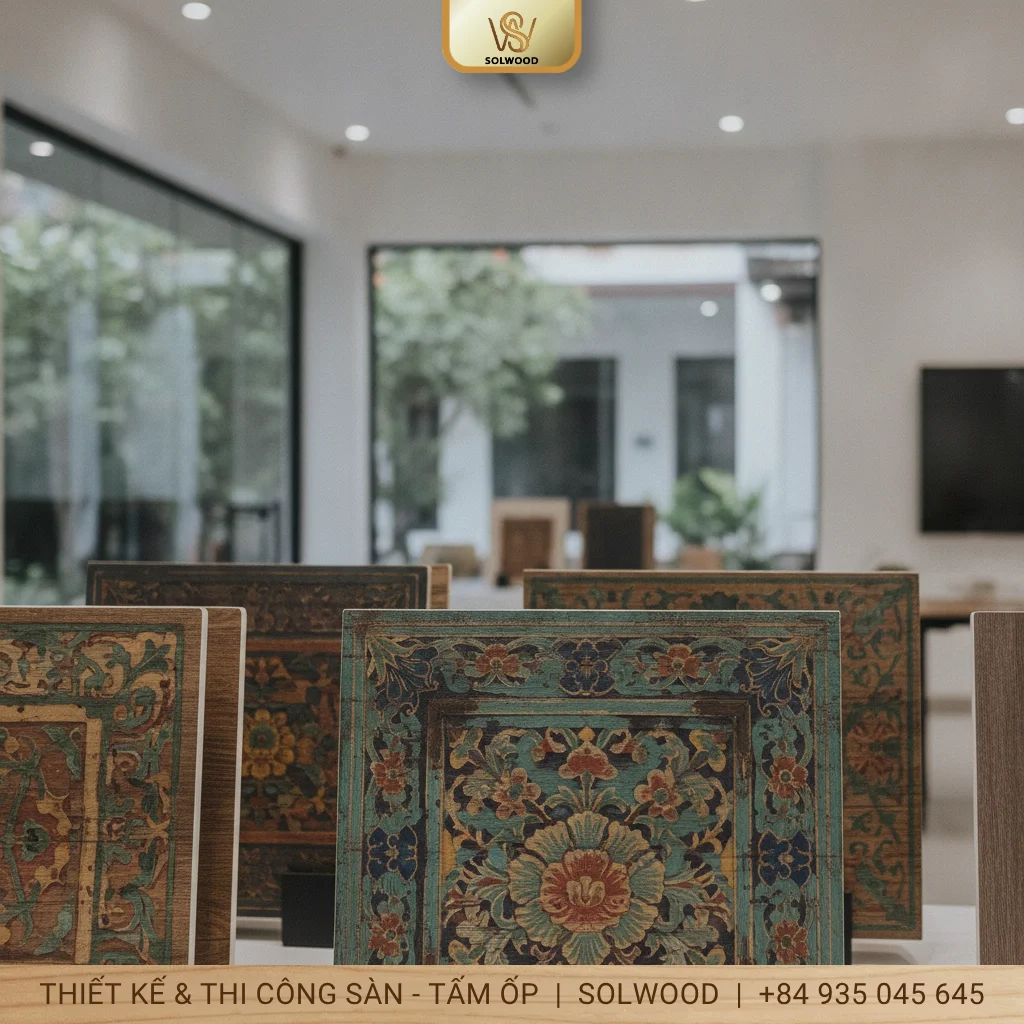 sàn nhựa chịu lực giả gỗ hội an - hình 2