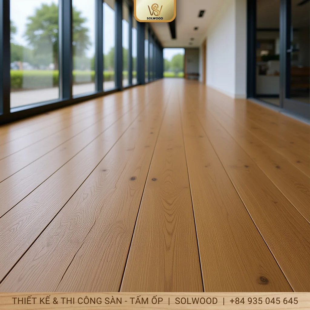 sàn nhựa chịu lực giả gỗ tam kỳ - hình 3