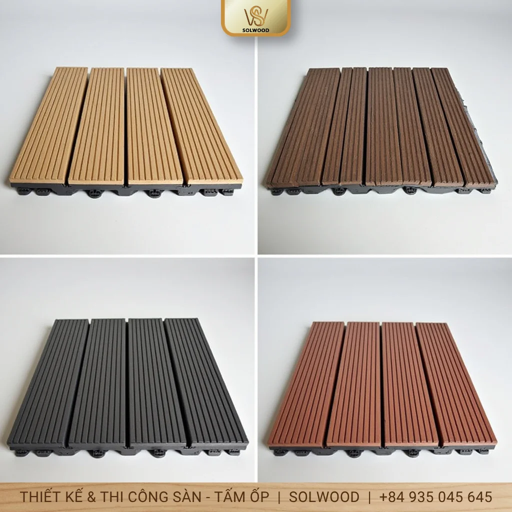 sàn nhựa giả gỗ ngoài trời giá bao nhiêu tam kỳ - hình 1
