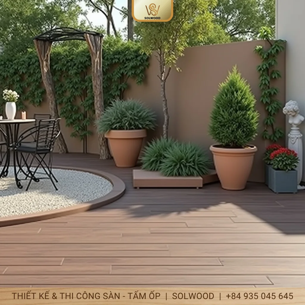 sàn nhựa giả gỗ ngoài trời giá rẻ quy nhơn - hình 1